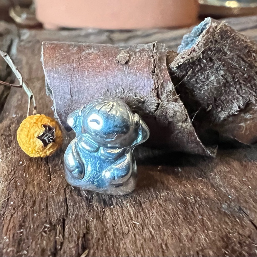 Authentic Pandora Charm Girl Baby Silver Bead Mom Mother to Be Family Love